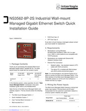 Interlogix NS3562-8P-2S Quick Installation Manual