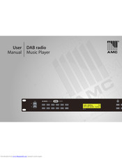 AMC AMC PRO DAB radio Music Player User Manual