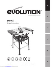 Evolution FURY5 Original Instructions Manual