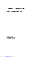 Compaq StorageWorks 9000 22U Configuration Manual