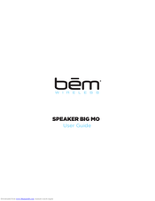 bem wireless BIG MO User Manual