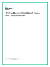 HP 10500 series Configuration Manual