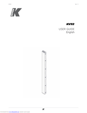 K-array Vyper KV52 User Manual