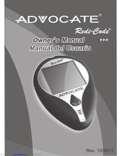 Advocate Redi-Code+ BMB-EA001 Owner's Manual