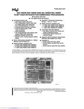 Intel 80C186EB Manual