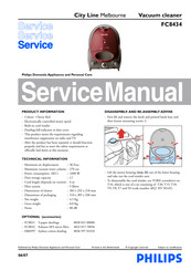 Philips City Line FC8434 Service Manual