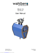 Wahlberg 241 User Manual