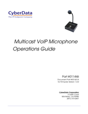 CyberData 011446 Operation Manual