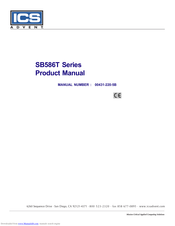 ICS SB586TU Product Manual