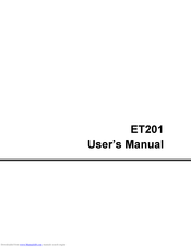 EONE ET201 User Manual