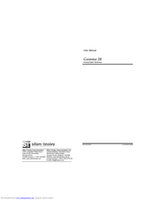 Sifam Tinsley Gamma 20 User Manual