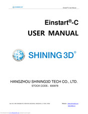 Shining 3D einstart-c User Manual