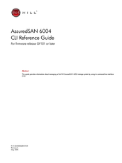 Dot Hill Systems AssuredSAN 6004 Cli Reference Manual