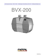 Metcal bvx-203 Operation Manual