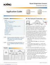 KMC Controls STE-6010 Application Manual