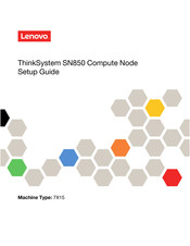 Lenovo thinksystem SN850 7X15 Setup Manual