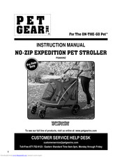 Pet Gear ON-THE-GO Pet PG8850NZ Instruction Manual