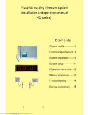 Acutron HC-60 Installation And Operation Manual