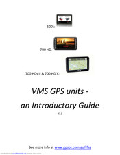 Vms 700 HD X Manuals | ManualsLib