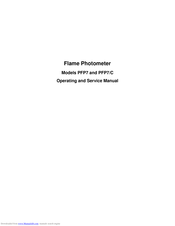 Keison PFP7 Operating And Service Manual