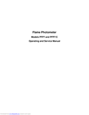 Keison PFP7/C Operating And Service Manual