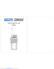 Vector VT-44 Turbo Manual