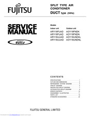 Fujitsu AOY18UNDKL Service Manual