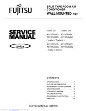 Fujitsu AOY17UNBK Service Manual