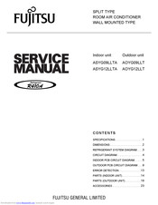 Fujitsu ASYG12LLTA Service Manual