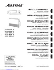 AirStage ARXB14GALH Installation Manual