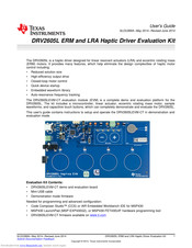 Texas Instruments DRV2605L User Manual