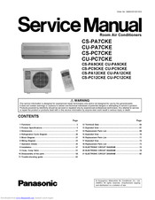 Panasonic CU-PA12CKE Service Manual