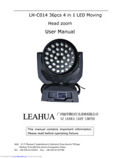 leahua LH-C014 User Manual