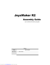 3D Joy JoysMaker R2 Assembly Manual