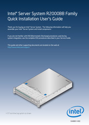 Intel R2000BB series Quick Installation User's Manual