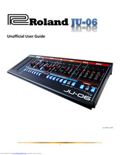 Ronald Ju-06 Unofficial User Manual