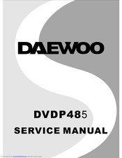 Daewoo DVDP485 Service Manual