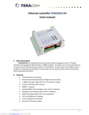 Teracom TCW181B-CM User Manual