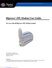 Navini Networks Ripwave-MX 2.5-2.6 LMX E User Manual