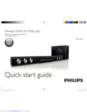 Philips HTB5150K Quick Start Manual