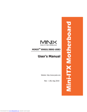 Minix 880G-USB3 User Manual
