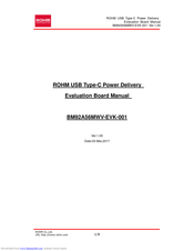 Rohm BM92A56MWV-EVK-001 Manual