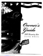 NewMar 2003 Kountry Aire Owner's Manual