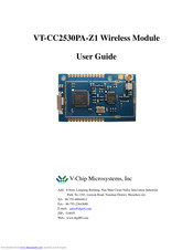 V-Chip Microsystems VT-CC2530PA-Z1 User Manual