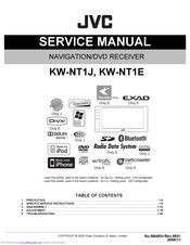 JVC KW-NT1E Service Manual