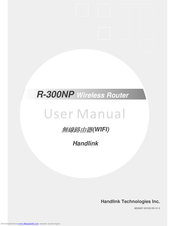 Handlink R-300NP User Manual