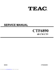 Teac CT-F689 Service Manual