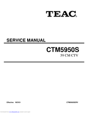 Teac CT-M5950S Service Manual