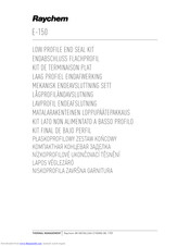 Raychem E-150 Installation Instructions Manual