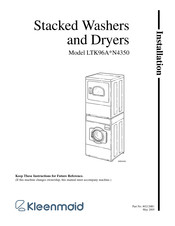 Kleenmaid LTK96A*N4350 Installation Manual